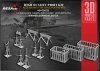 RESARM 48-05025 JACK STANDS LUFTWAFFE (3D resin printing) 1/48